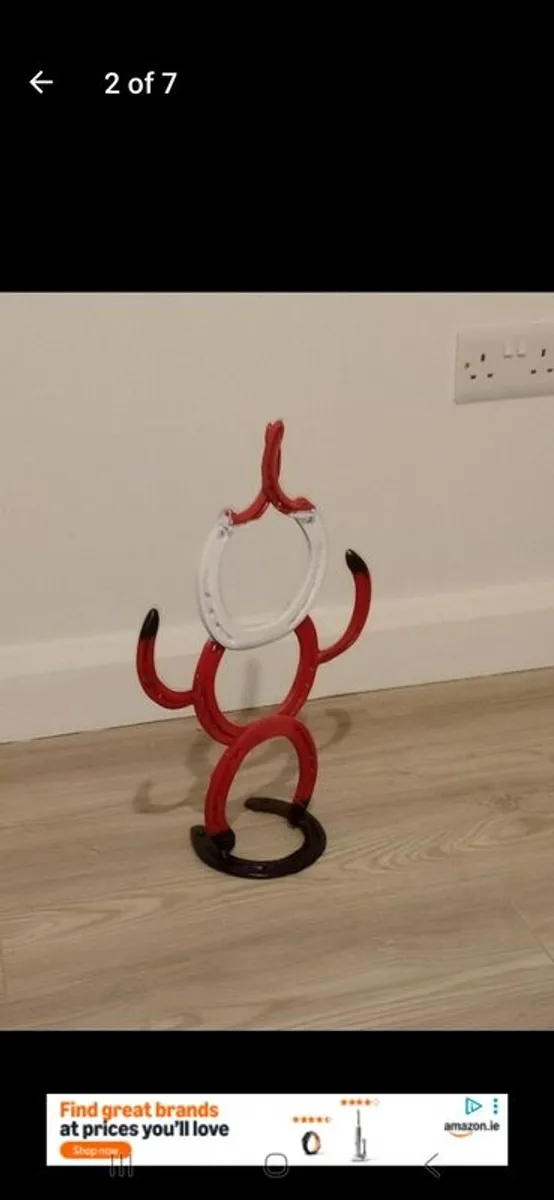horse shoe Xmas  ornaments - Image 2