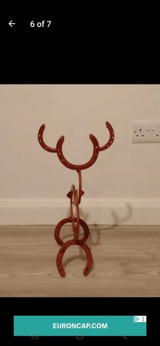 horse shoe Xmas  ornaments - Image 3