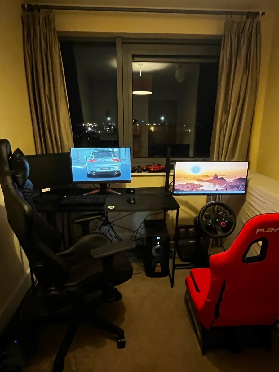 Logitech g29 + Playseat Evolution Red + Shifter - Image 2