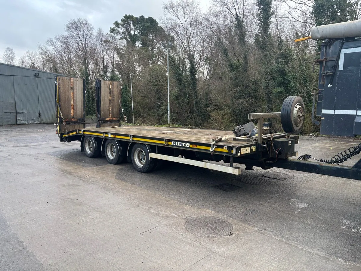 King drag trailer / low loader - Image 1