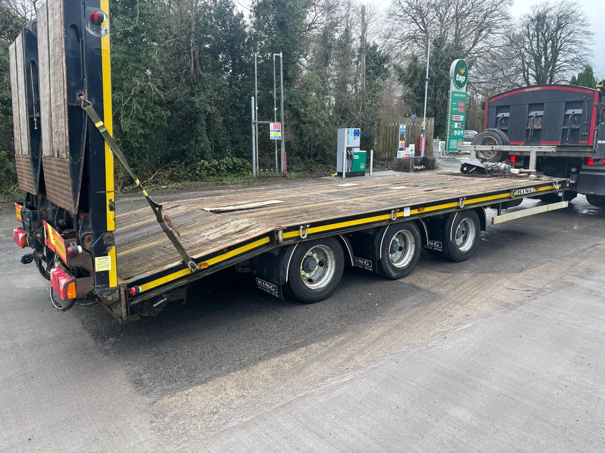 King drag trailer / low loader - Image 2