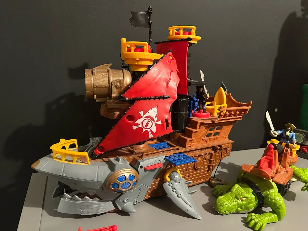 Fisher-Price Imaginext Pirate ship & crocodile - Image 1