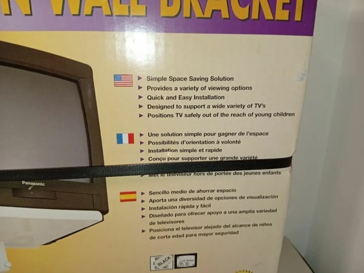 Haropa Products Multivision Black Television Wall - Image 3