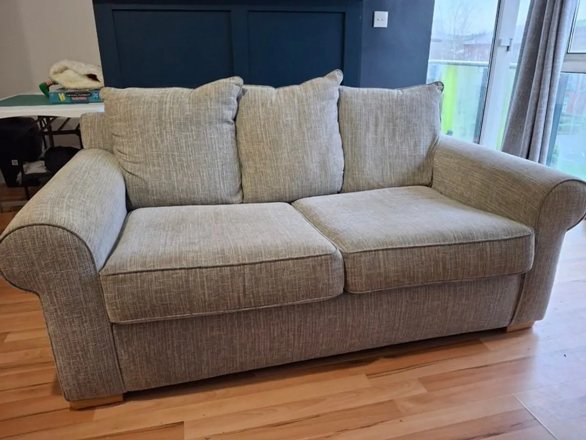 Sofa bed - 2 seater grey. - Image 1