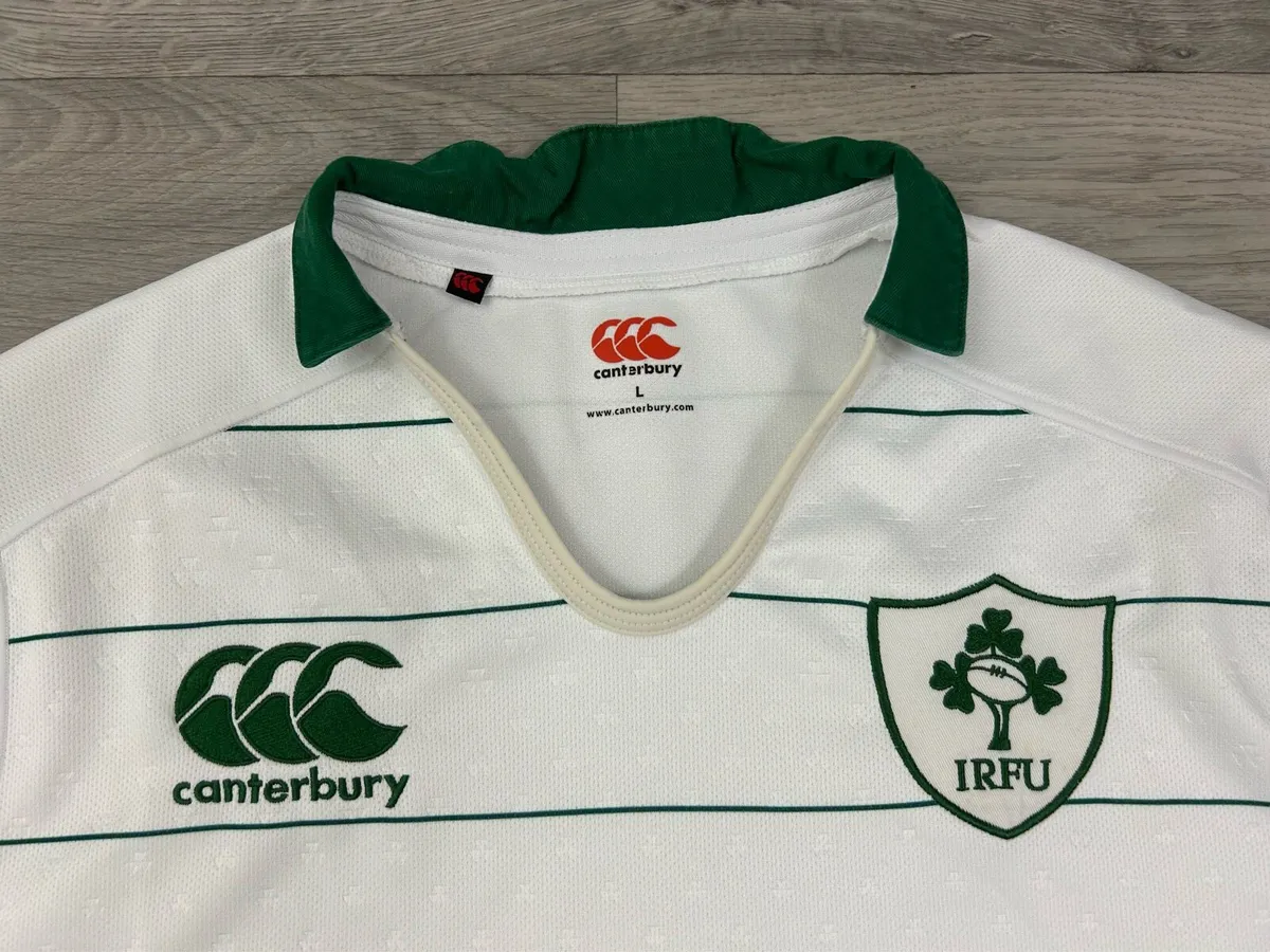 Canterbury Ireland Rugby Jersey Shirt Mens Large - Image 4