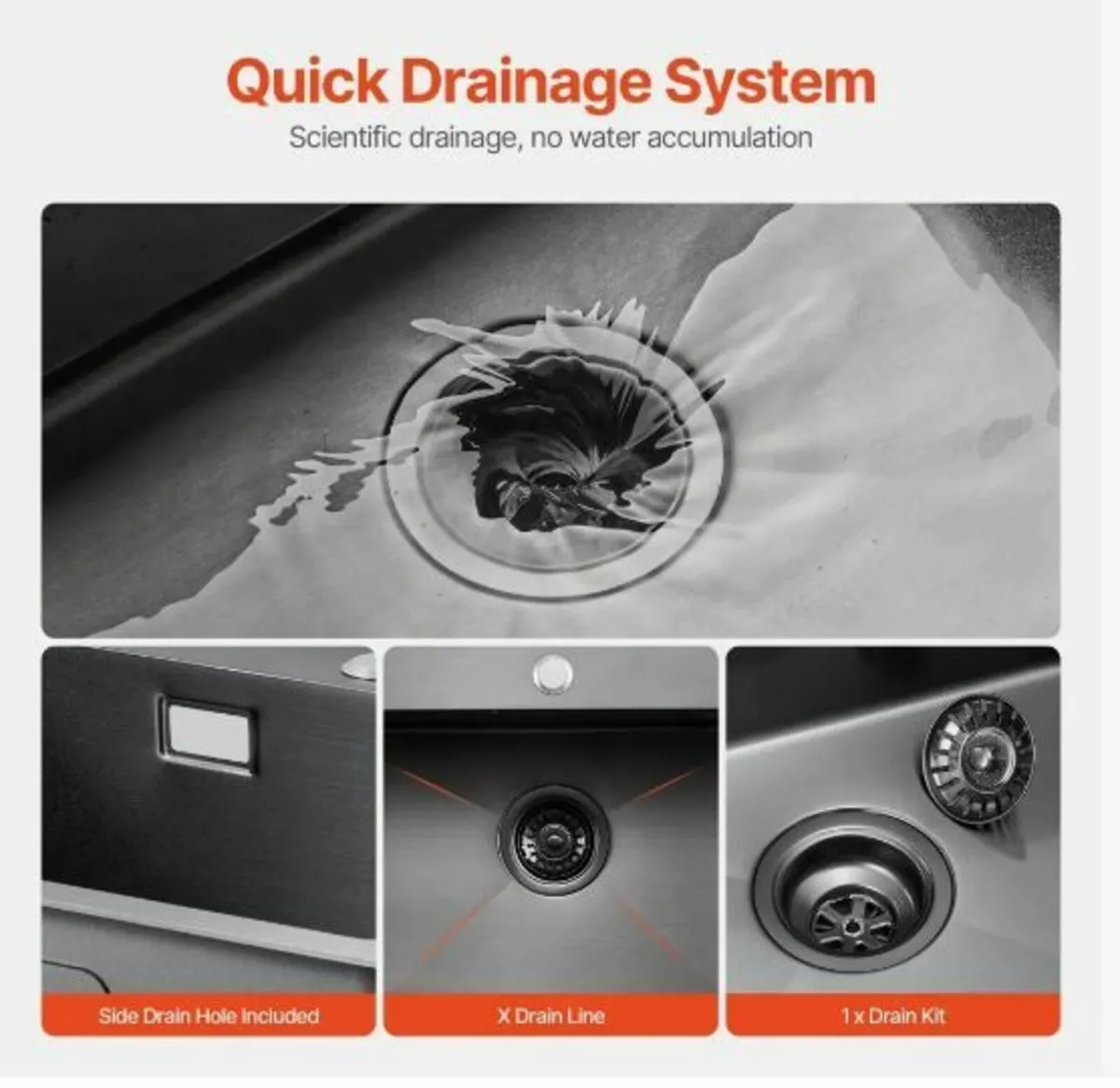 40cm Kitchen Sink Workstation - Image 4