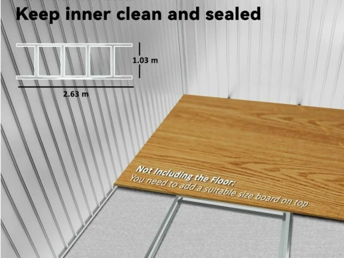 Metal Shed 9x6FT - Image 4