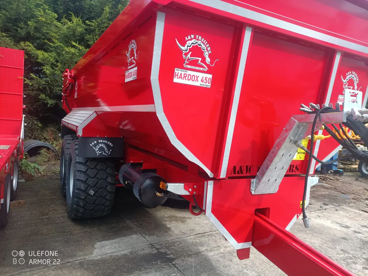 A&W 24 Ton Dump Trailer A&W - Image 3