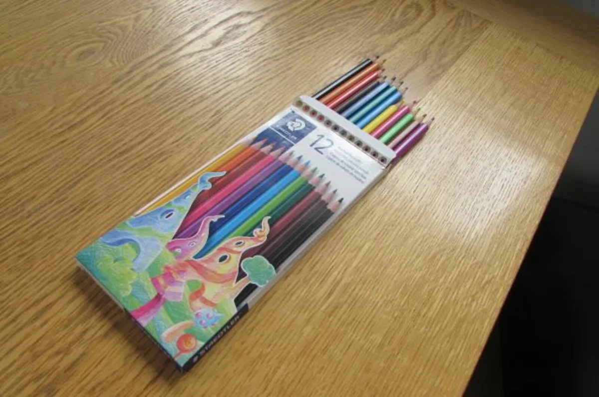 STAEDTLER Wood-Free Coloured Pencils - Box of 12 - Image 2