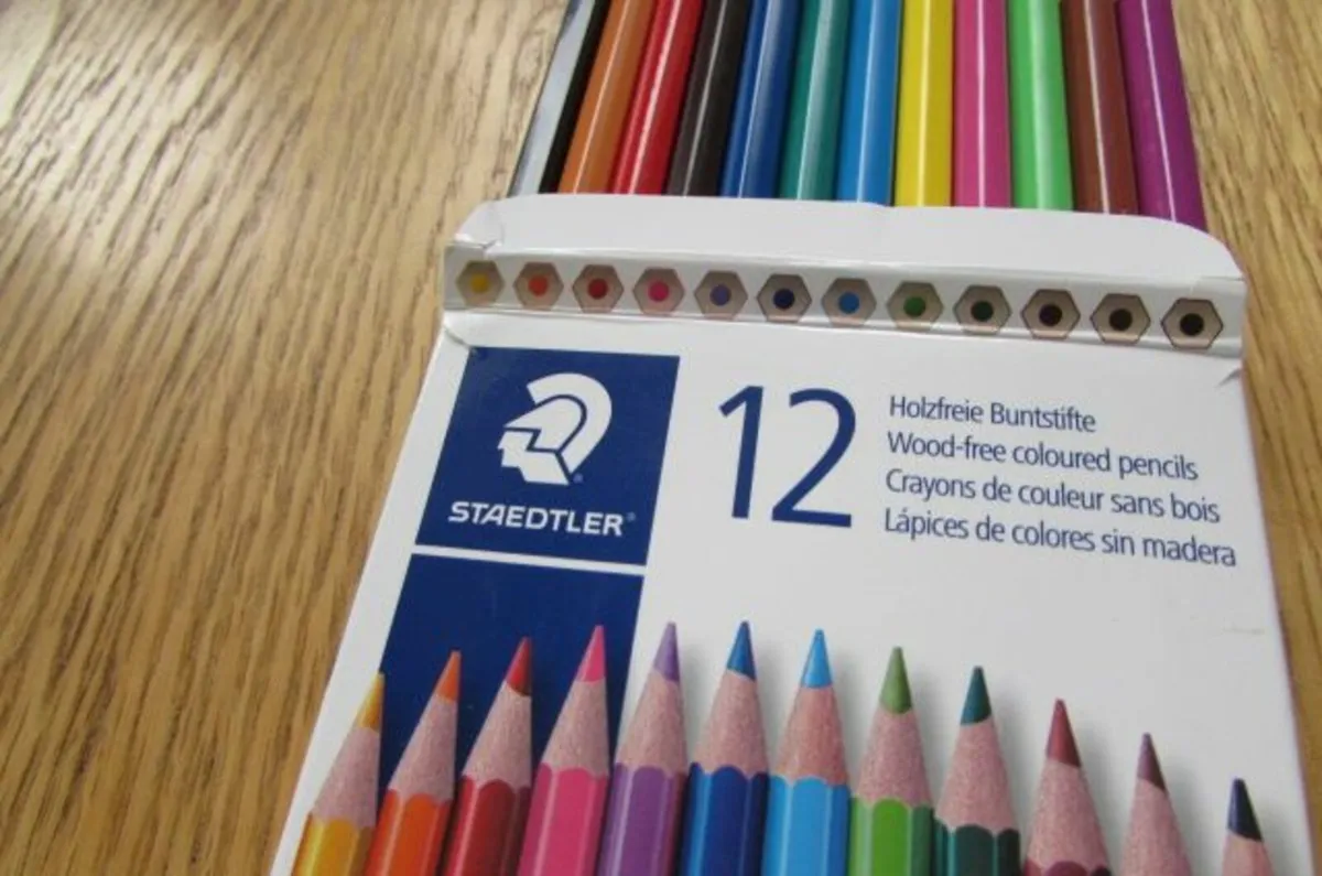 STAEDTLER Wood-Free Coloured Pencils - Box of 12 - Image 3