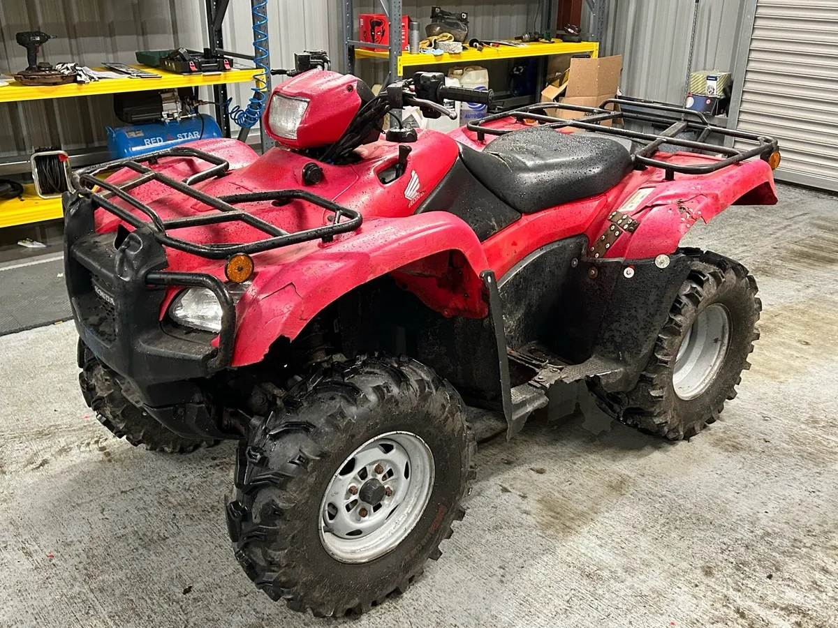 2013 Honda TRX 500 2/4wd - Image 3