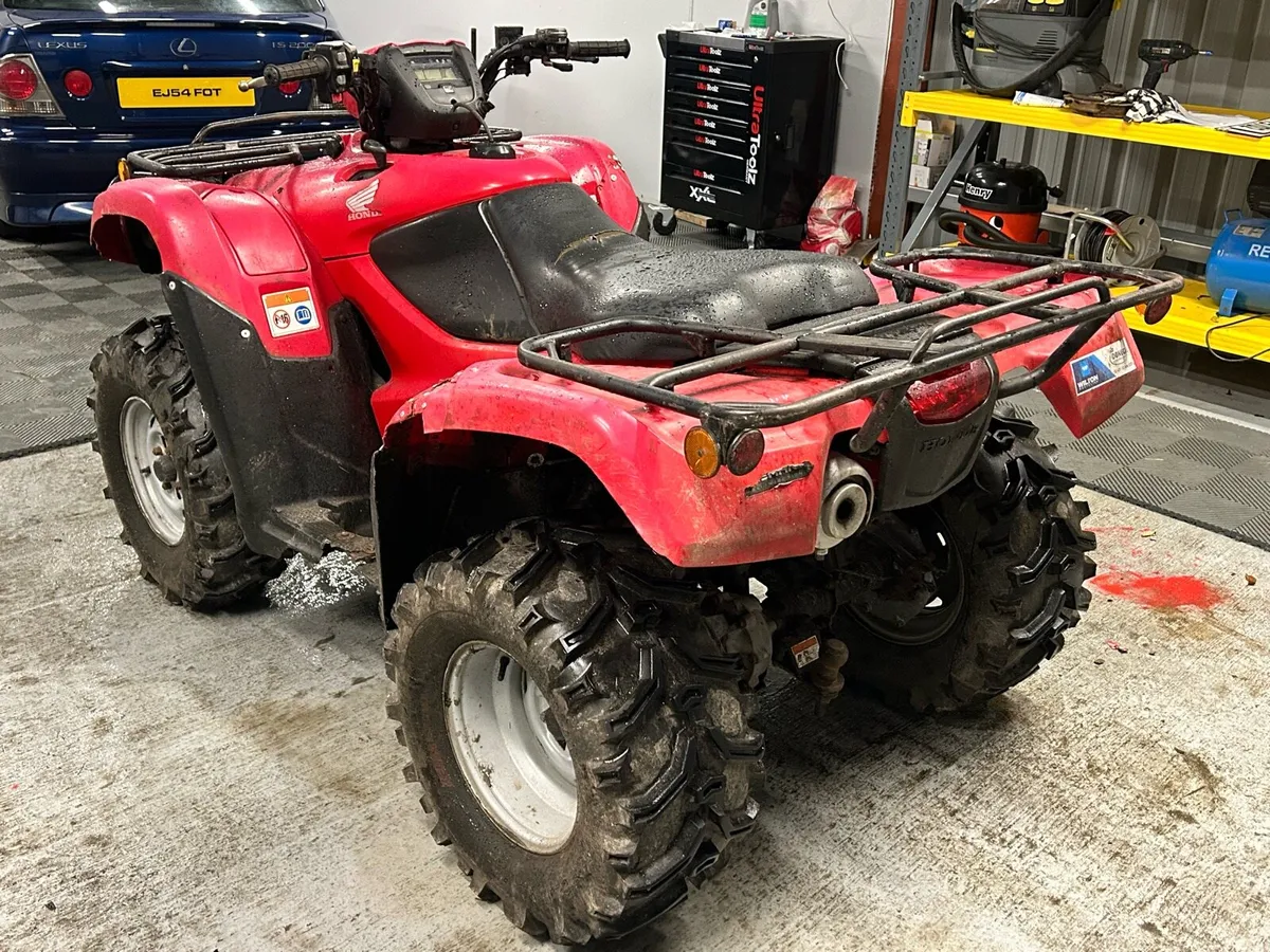 2013 Honda TRX 500 2/4wd - Image 4