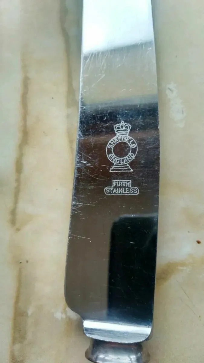 Vintage Carving Set - Image 2