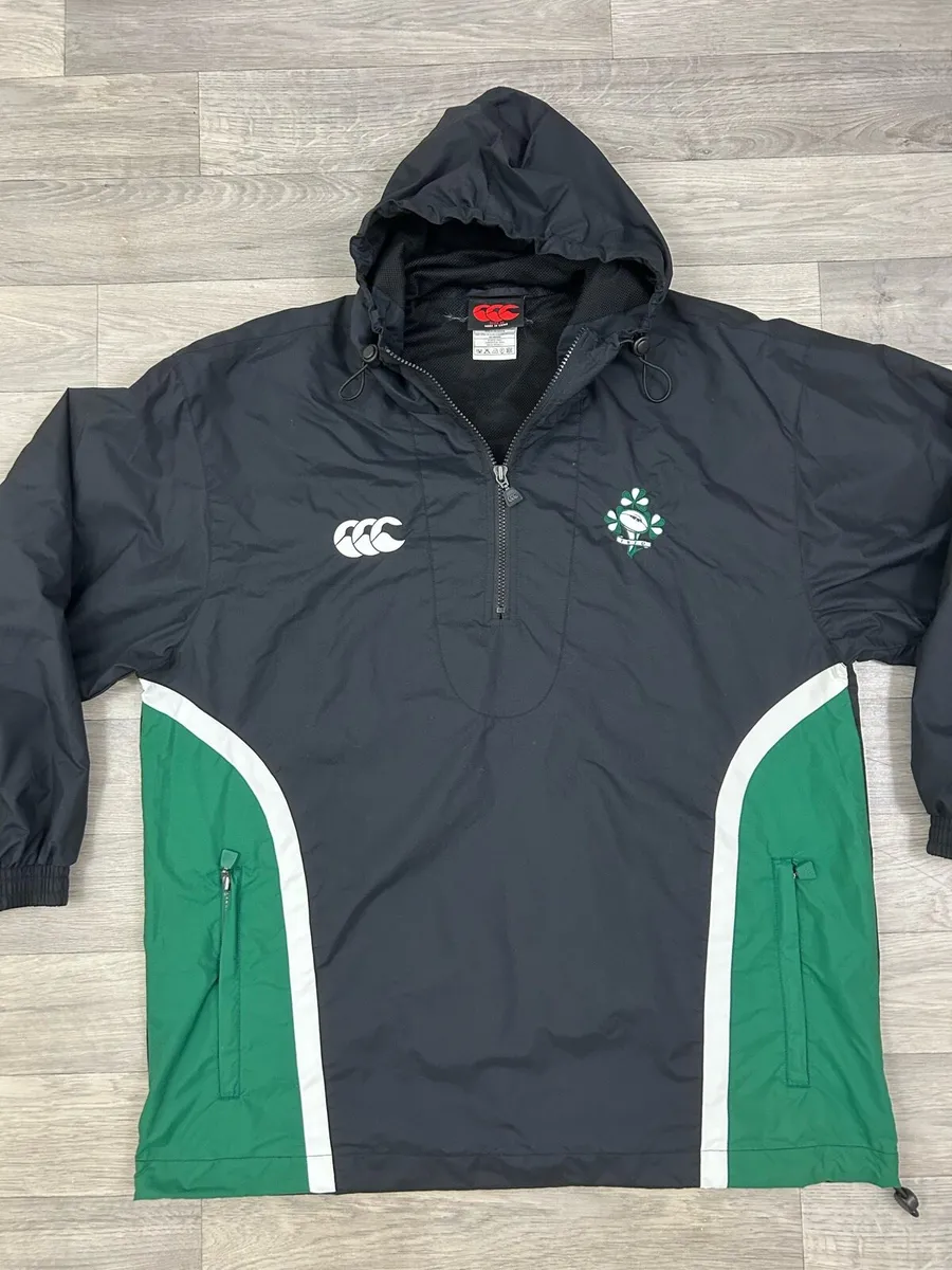 Vintage 00s Canterbury Ireland Rugby Jacket M/L - Image 2