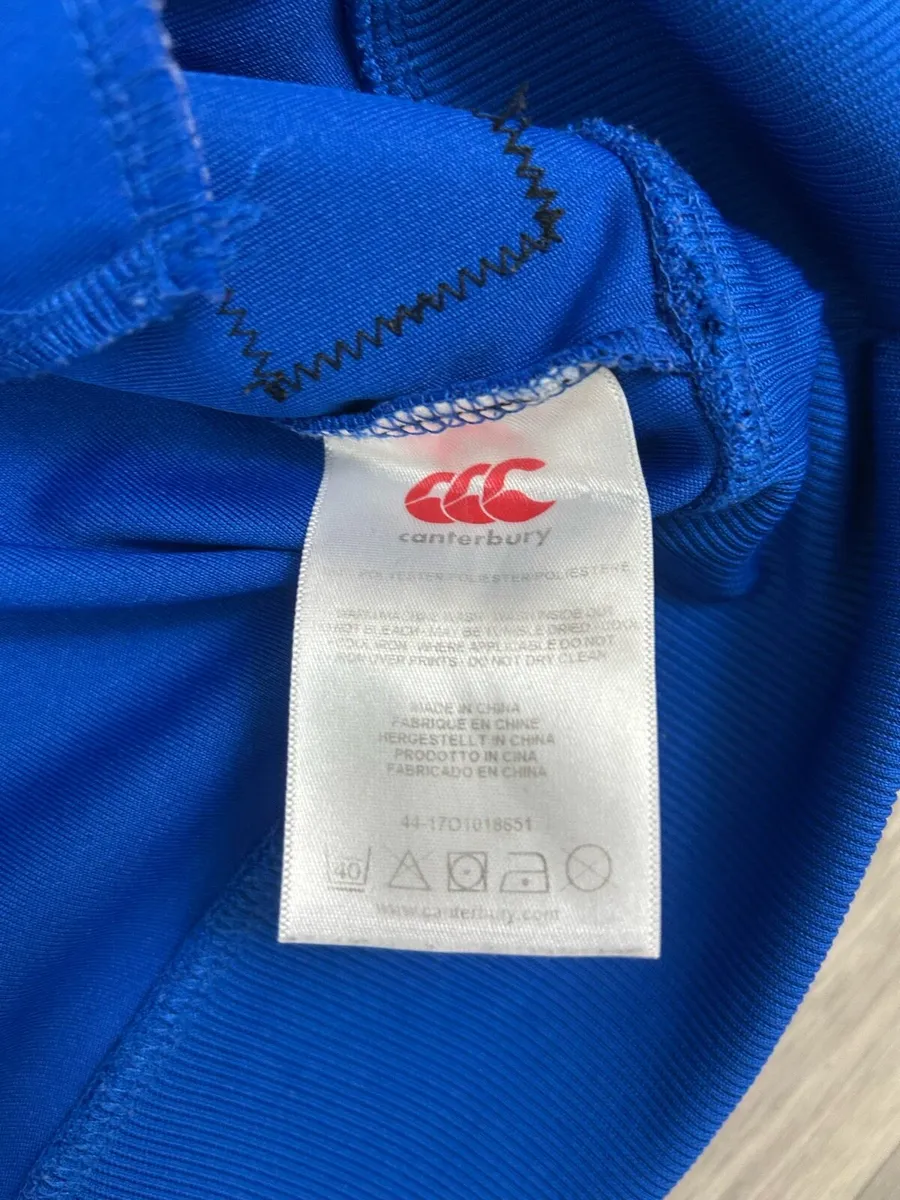 Canterbury Leinster Rugby Track Jacket Mens Large - Image 4