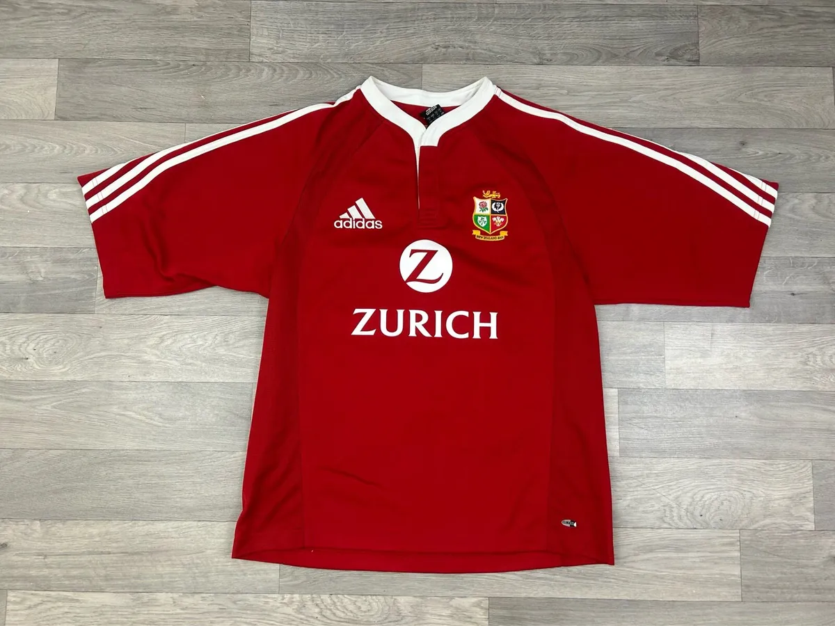 Vintage 2005 Adidas Irish Lions Rugby Jersey M - Image 1