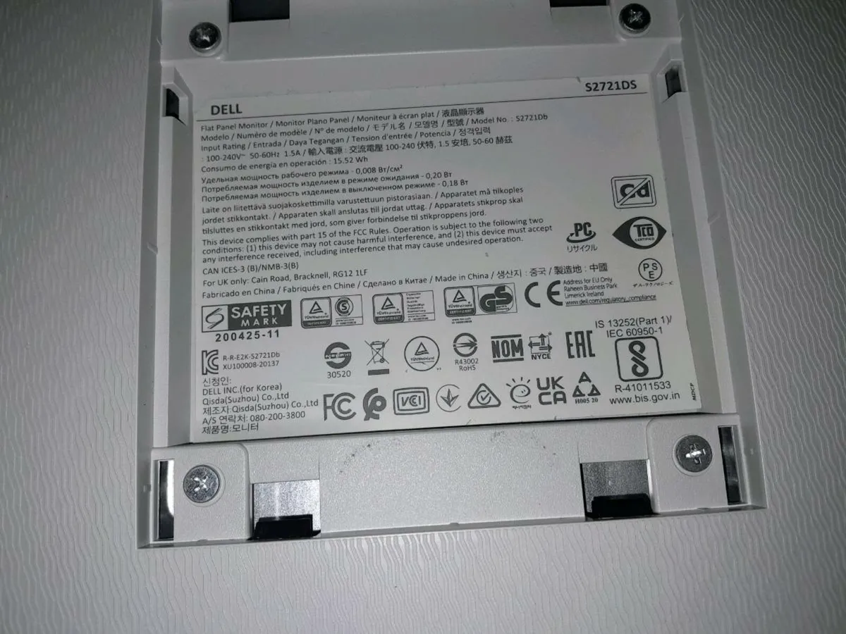 DELL monitor 27inch - Image 4