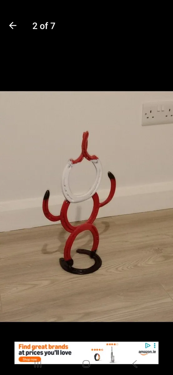 Horse shoe Christmas ornaments - Image 1