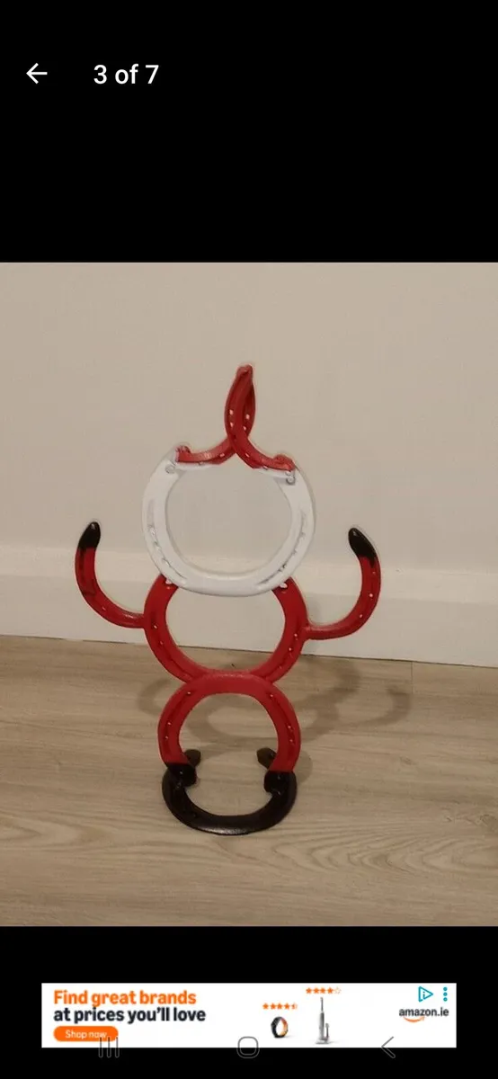 Horse shoe Christmas ornaments - Image 2