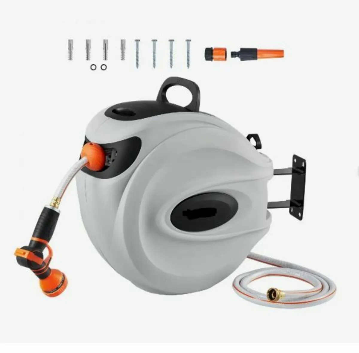 Retractable Garden Hose Reel - Image 1