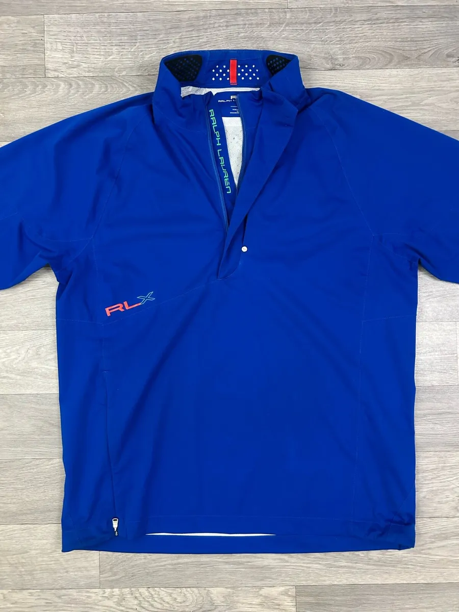 Ralph Lauren RLX Waterproof Half Zip Golf Jacket M - Image 2