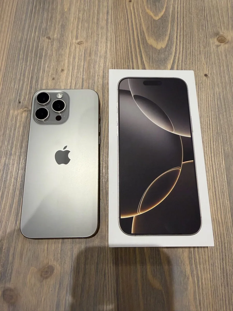 iPhone 16 Pro Max 256GB Natural Titanium - Image 1