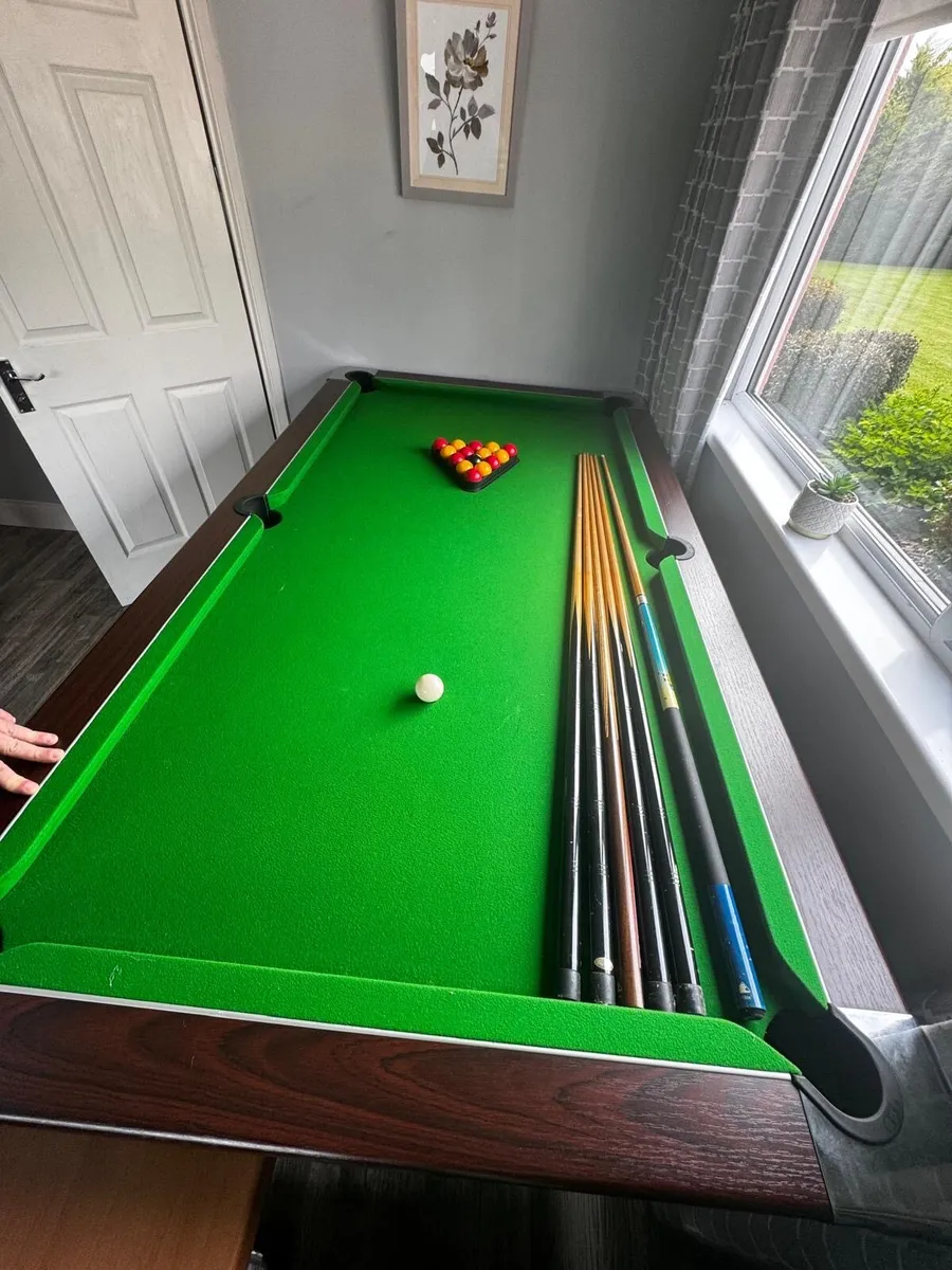 7x4 Pool Table - Image 1