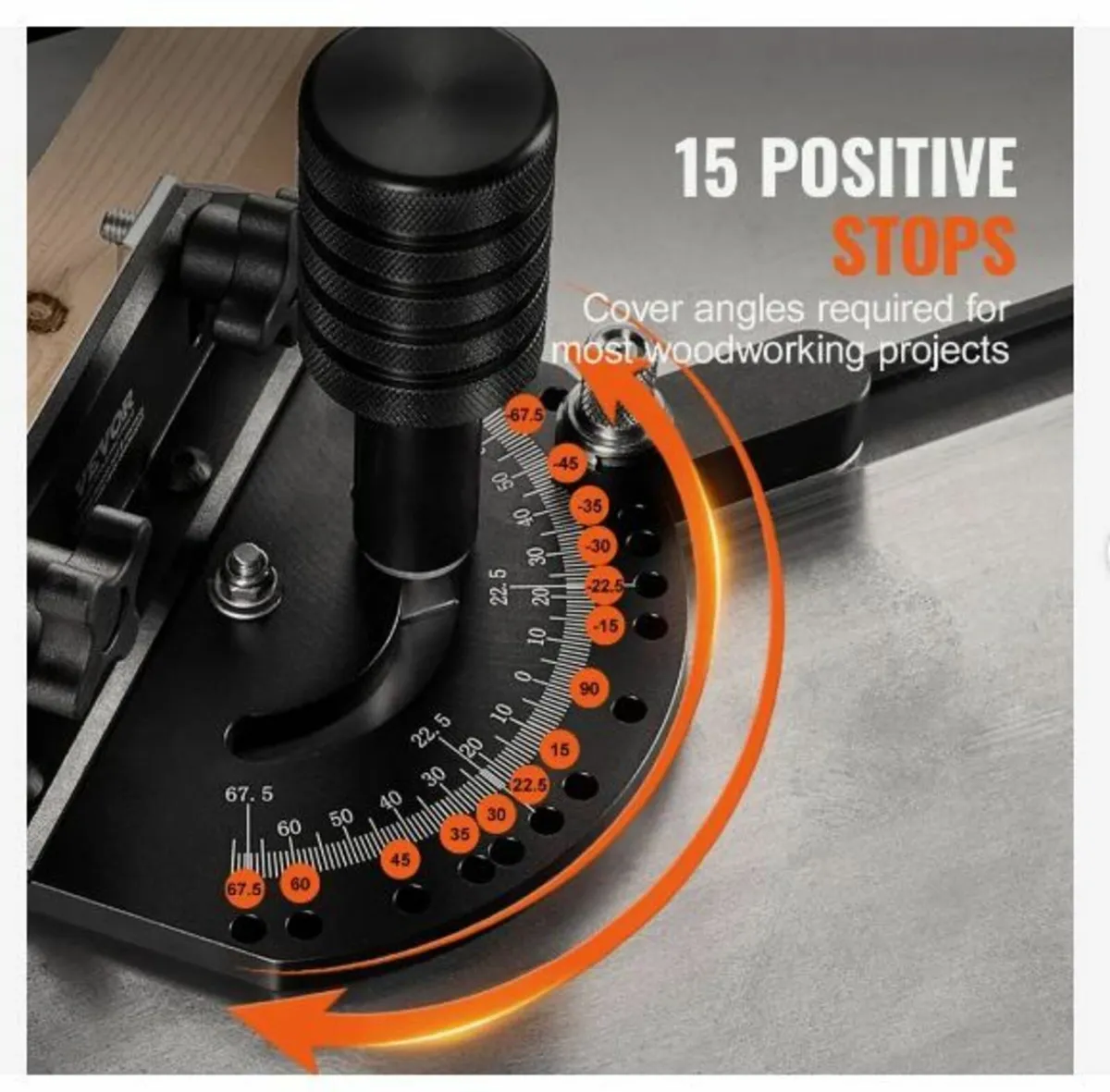 Precision Miter Gauge, Standard Slot 19 x 9.5 mm - Image 4