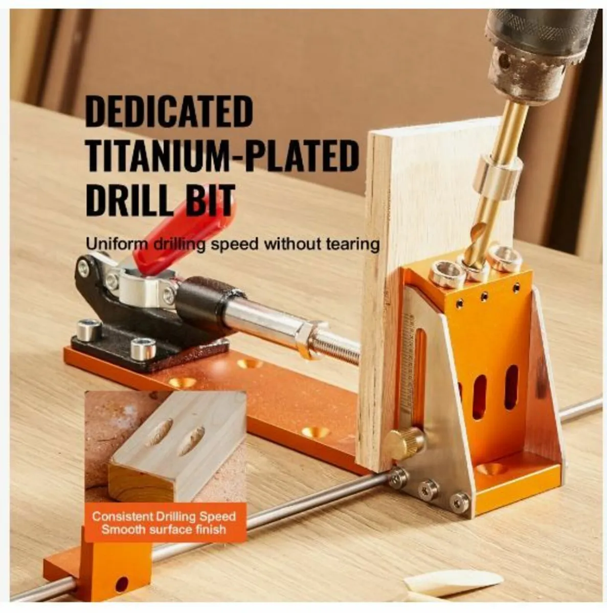 Pocket Hole Jig Kit, 34 Pcs Pocket Hole - Image 4