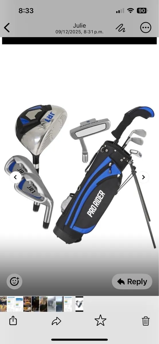 Boys golf clubs RH set