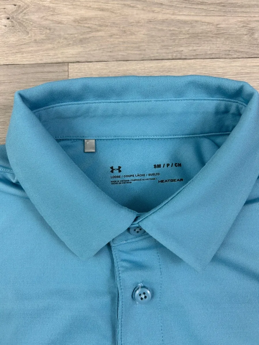 Under Armour Golf Polo Shirt Mens Small - Image 4