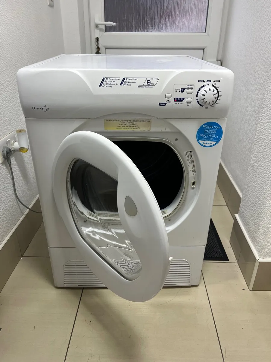 Candy 9kg condenser tumble dryer - Image 1