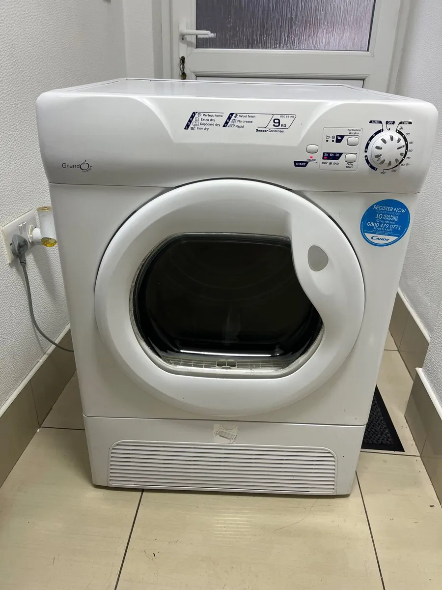 Candy 9kg condenser tumble dryer - Image 2