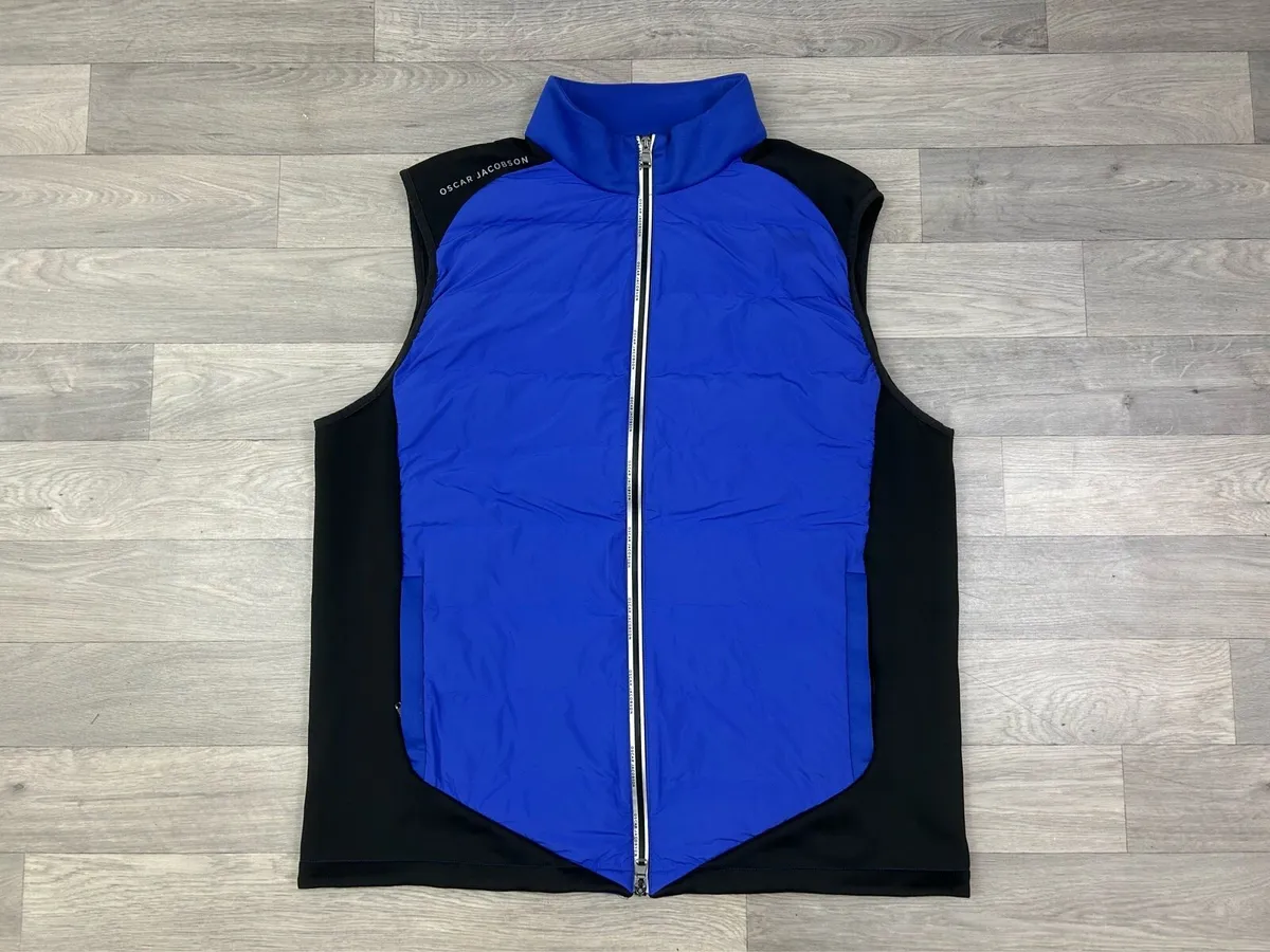Oscar Jacobson Padded Golf Bodywarmer Mens XXL - Image 1