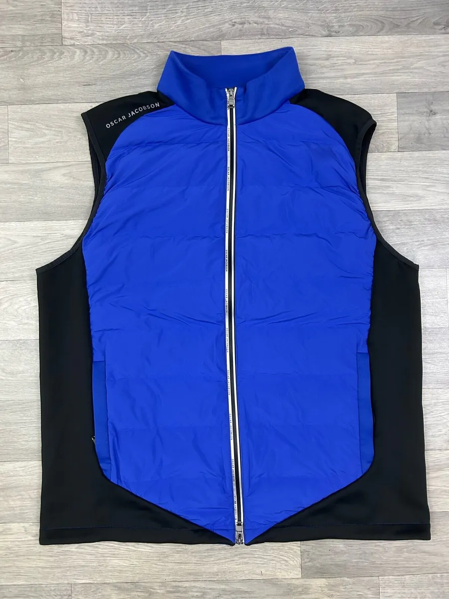 Oscar Jacobson Padded Golf Bodywarmer Mens XXL - Image 2
