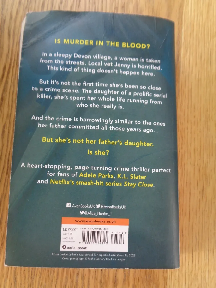 The Serial Killer's Daughter by Alice Hunter - Image 2