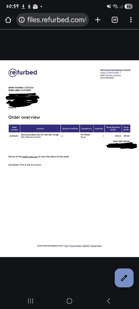 Samsung phone - Image 2