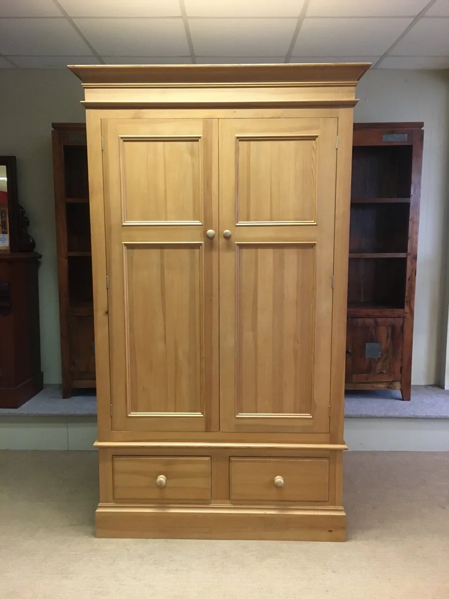 Solid Pine Wardrobe - Image 2