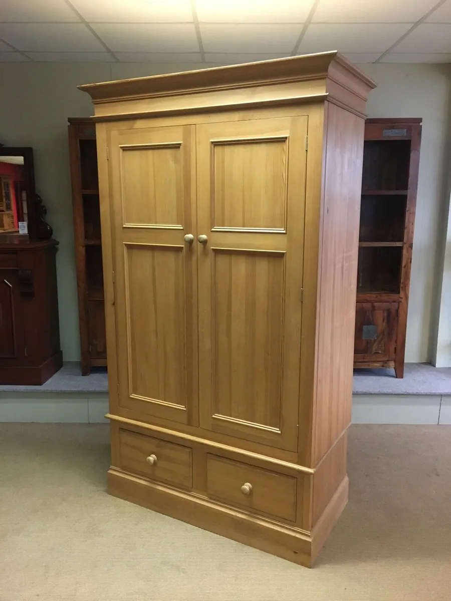 Solid Pine Wardrobe - Image 4