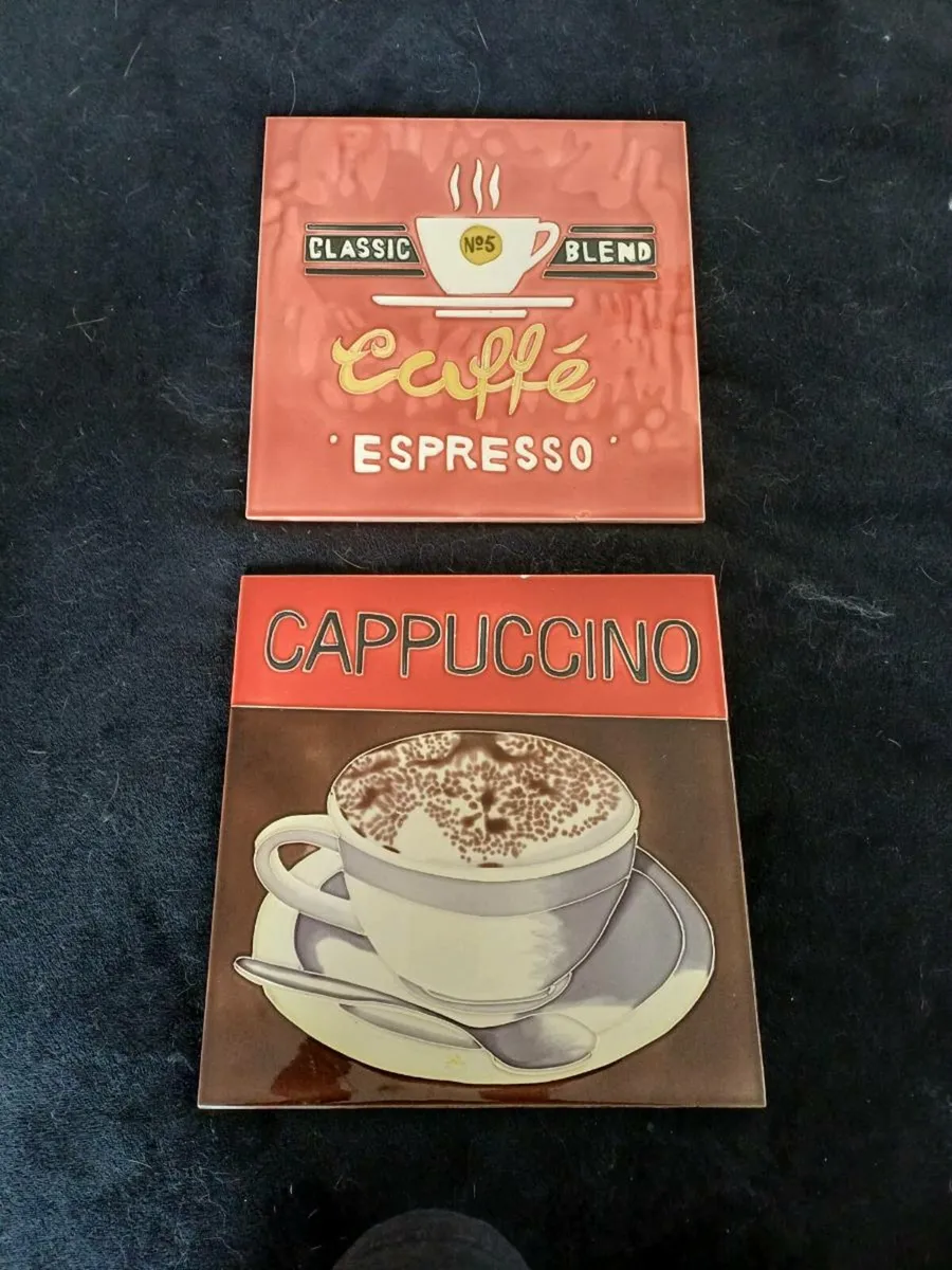 Large decorative tiles - Image 1