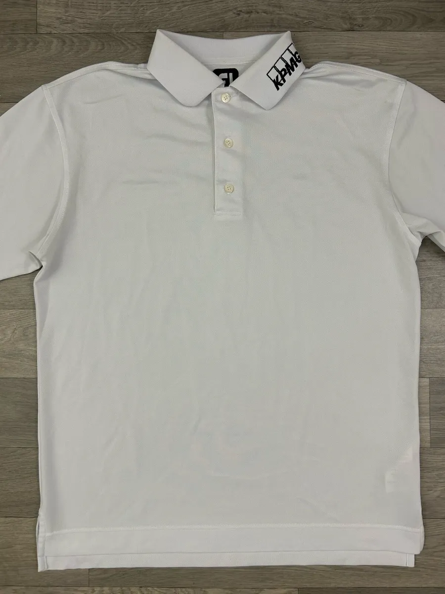FootJoy FJ Paul Dunne Golf Polo Shirt Mens Medium - Image 2