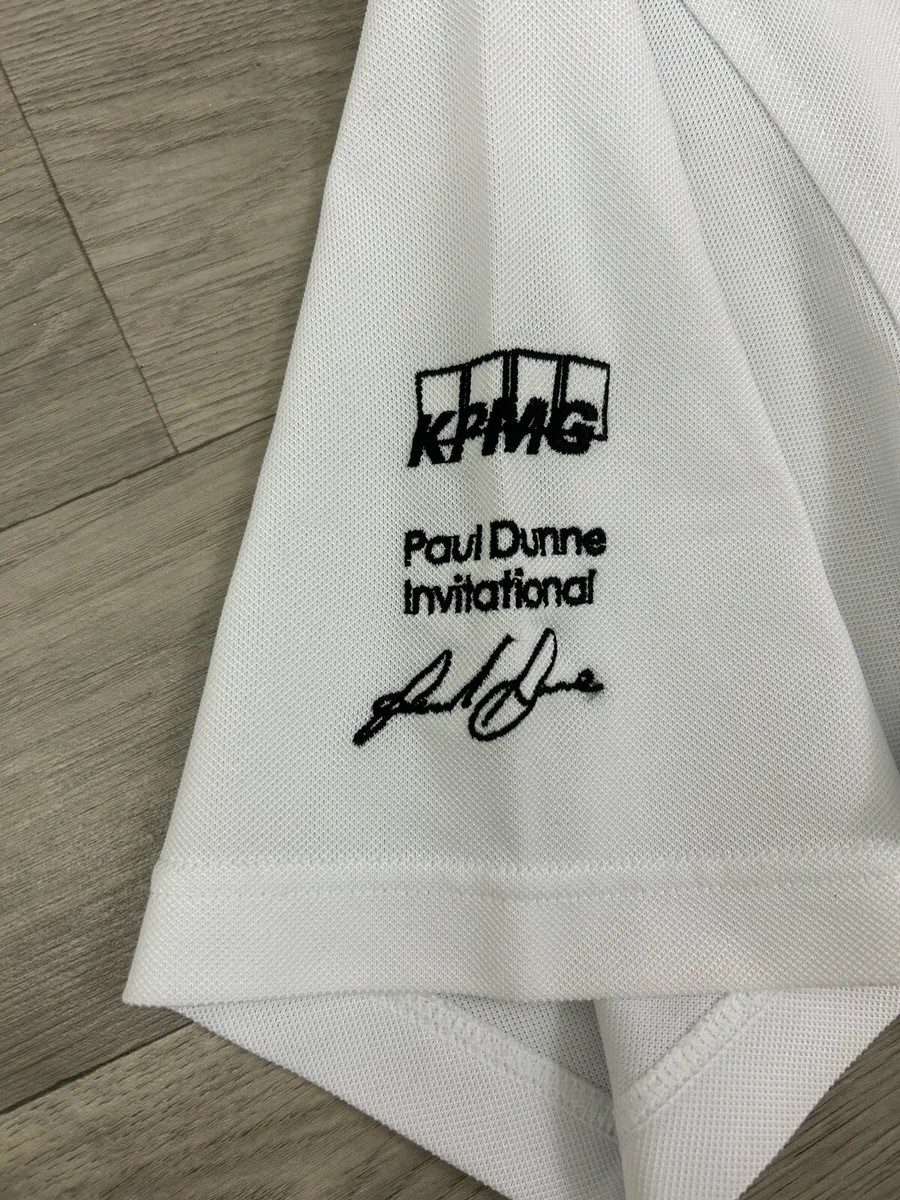 FootJoy FJ Paul Dunne Golf Polo Shirt Mens Medium - Image 3