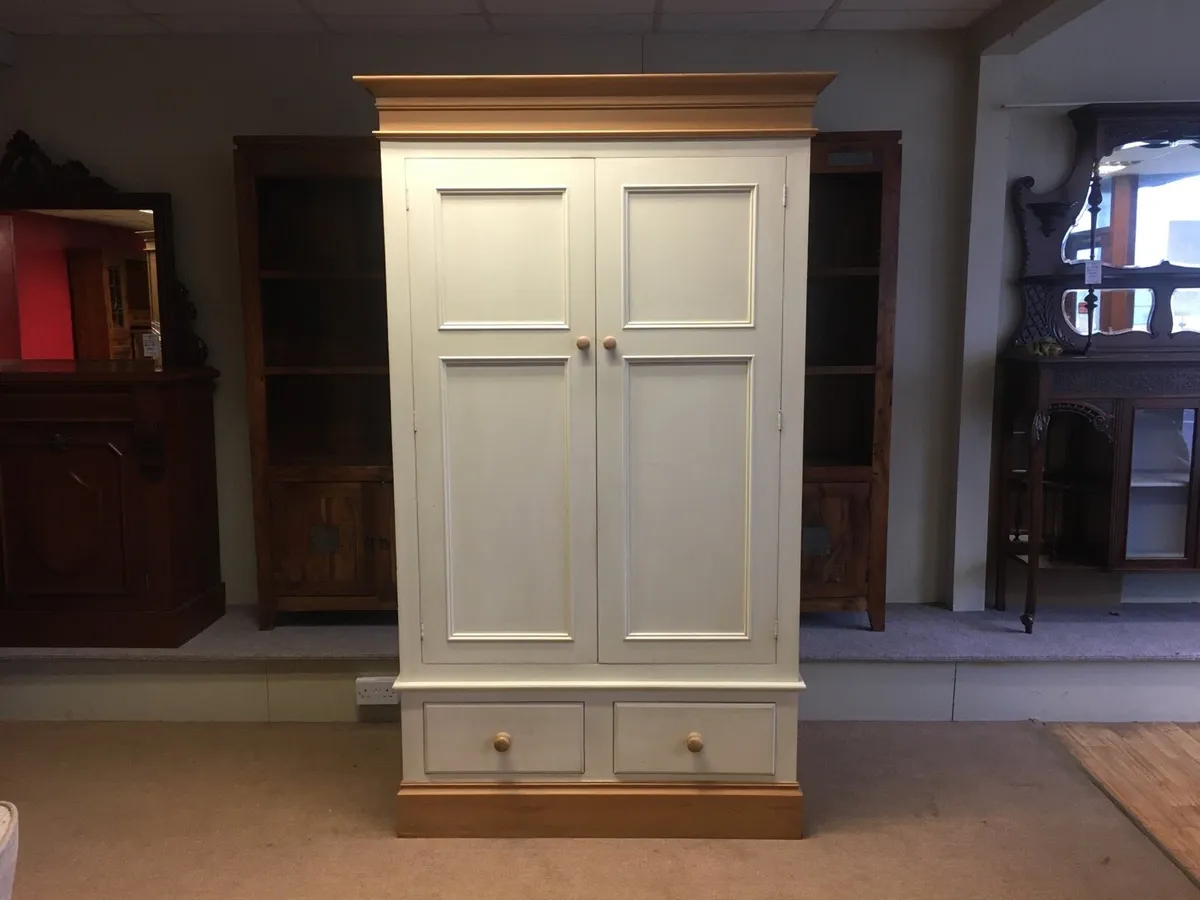Solid Pine Wardrobe - Image 1