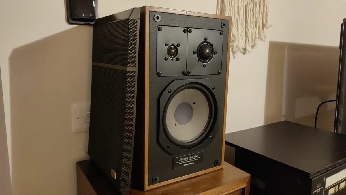 GRUNDIG BOX 660, 3way bookshelf speakers. VGC. - Image 1