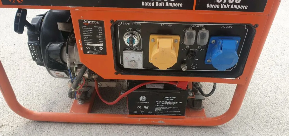 Victor GG3300 3.7 KvA Petrol Generator - Image 2