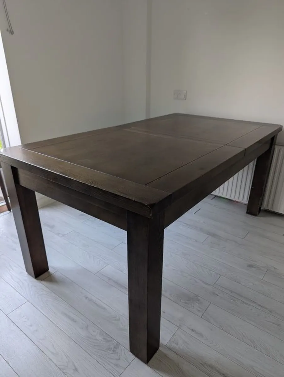Extendable Walnut Dining Table (6-8 seater) - Image 1