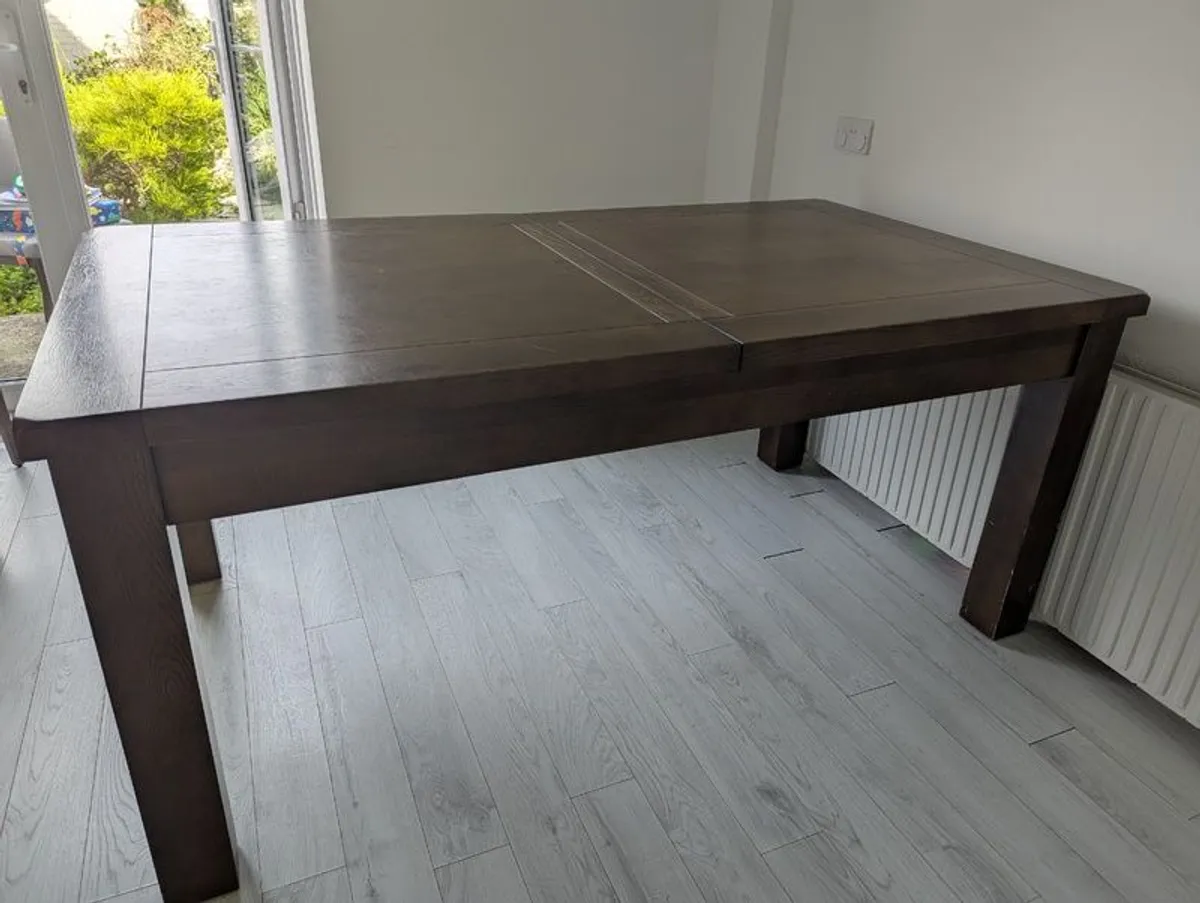 Extendable Walnut Dining Table (6-8 seater) - Image 2