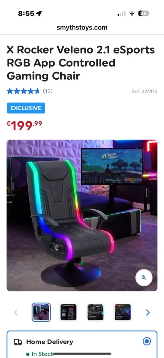 Gaming Chair - mint condition - Image 1