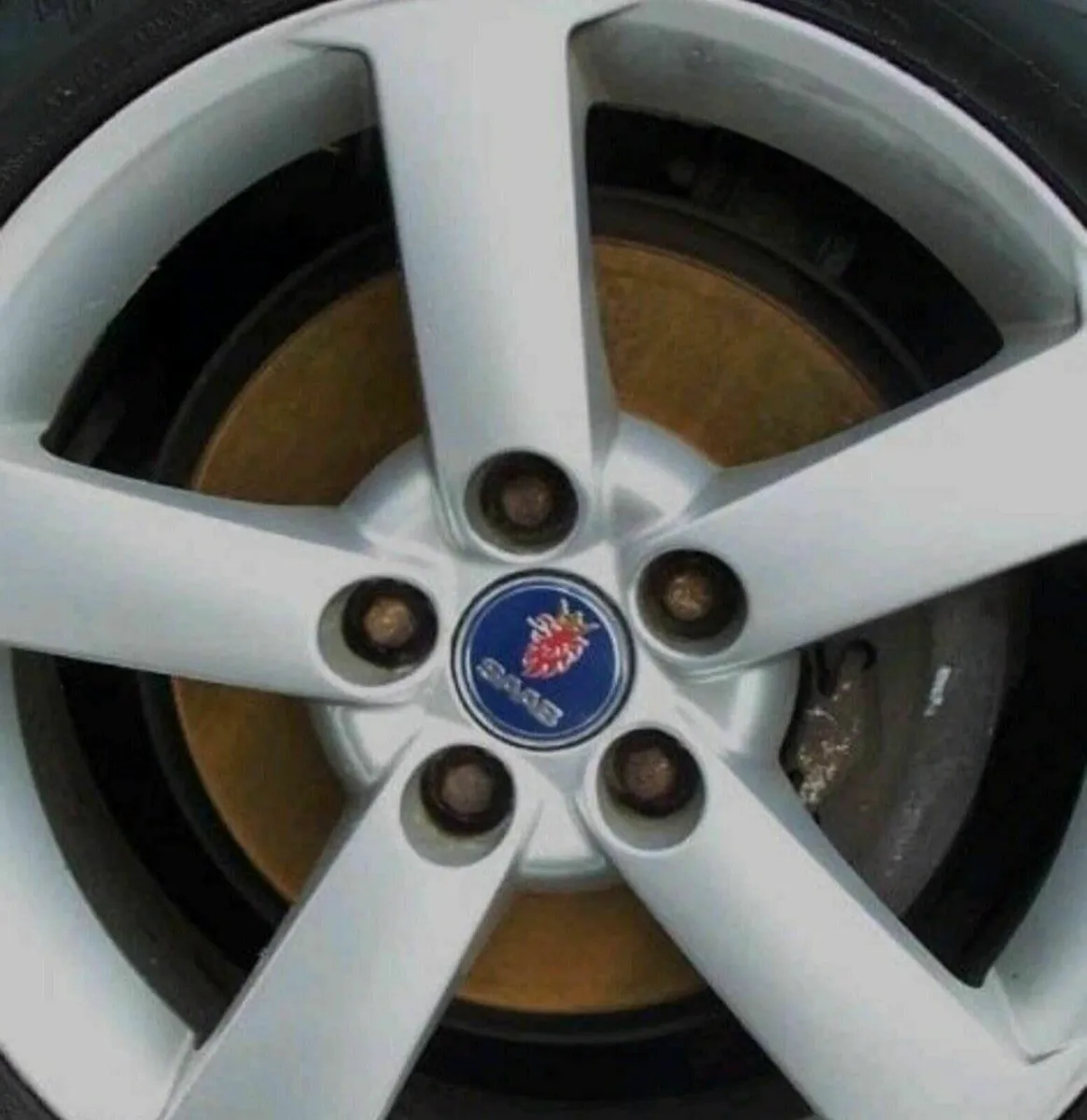 4 x Saab Centre Caps - FREE POST - Image 2