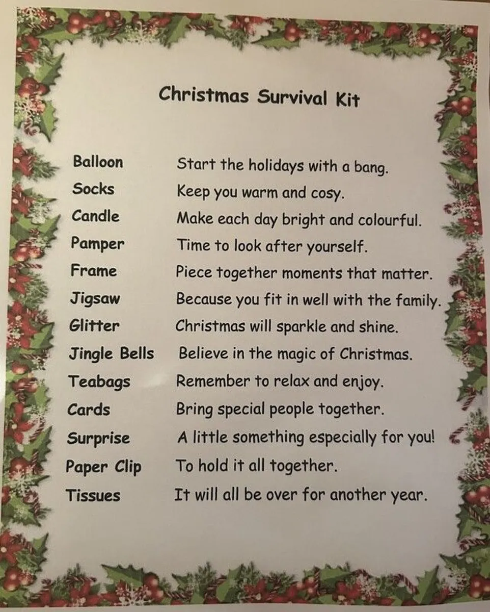 Christmas Survival Kit - Image 2